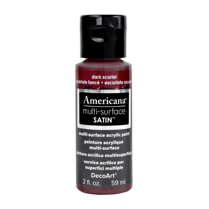 DecoArt Americana, Multi-Surface Satin Acrylic Paint, 2 Oz.