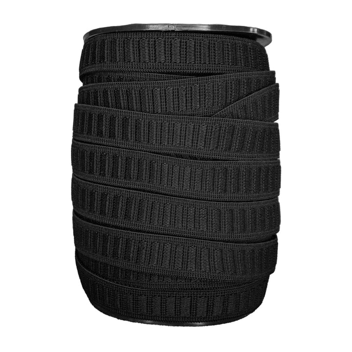 Avanti Heavy Duty Elastic Roll,  3/4 inch,  36 Yards,  White & Black