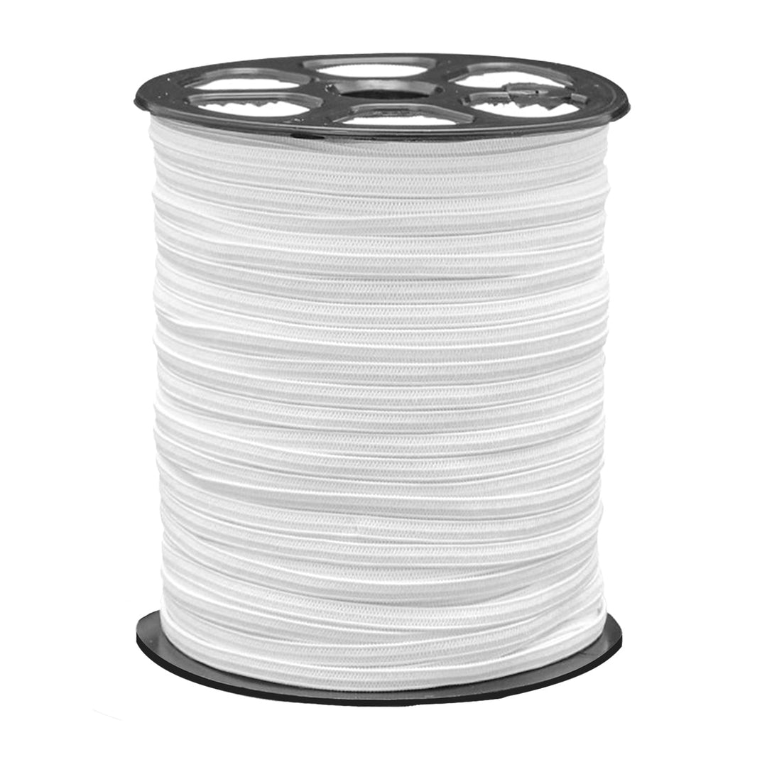 Avanti Elastic Roll for Sewing and DIY Projects,   1/8" inch,  109 yards,  White