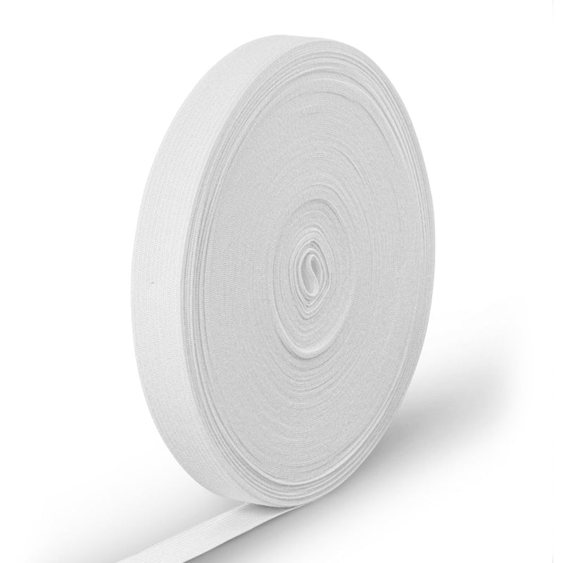Avanti Elastic Roll for Sewing and DIY Projects,  3/4 inch,  27 Yards,  White