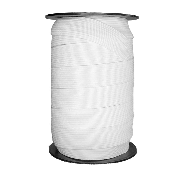 Avanti Ultra Long Elastic Band,  50 yds,  1" in,  Black and White