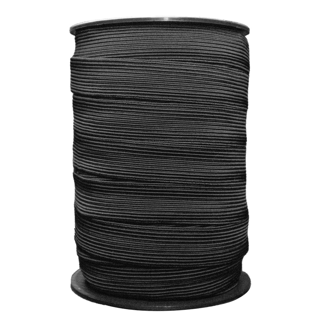 Avanti Ultra Long Elastic Band,  50 yds,  1" in,  Black and White