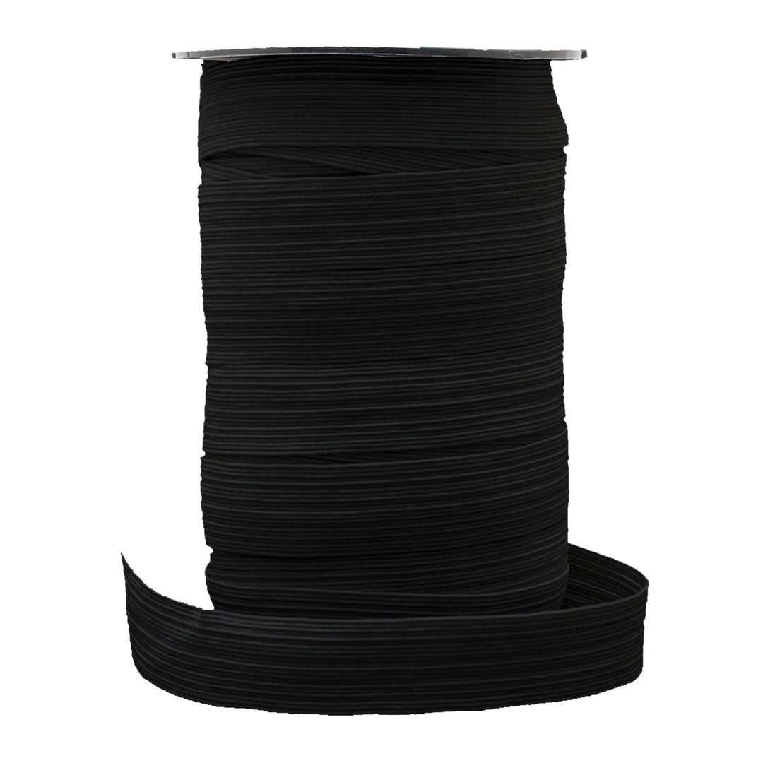 Avanti Elastic Band,  High-Comfort,  50 yards,  5/8" Inch,  Black and W