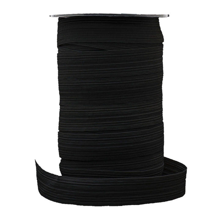 Avanti Elastic Band,  High-Comfort,  50 yards,  5/8" Inch,  Black and W