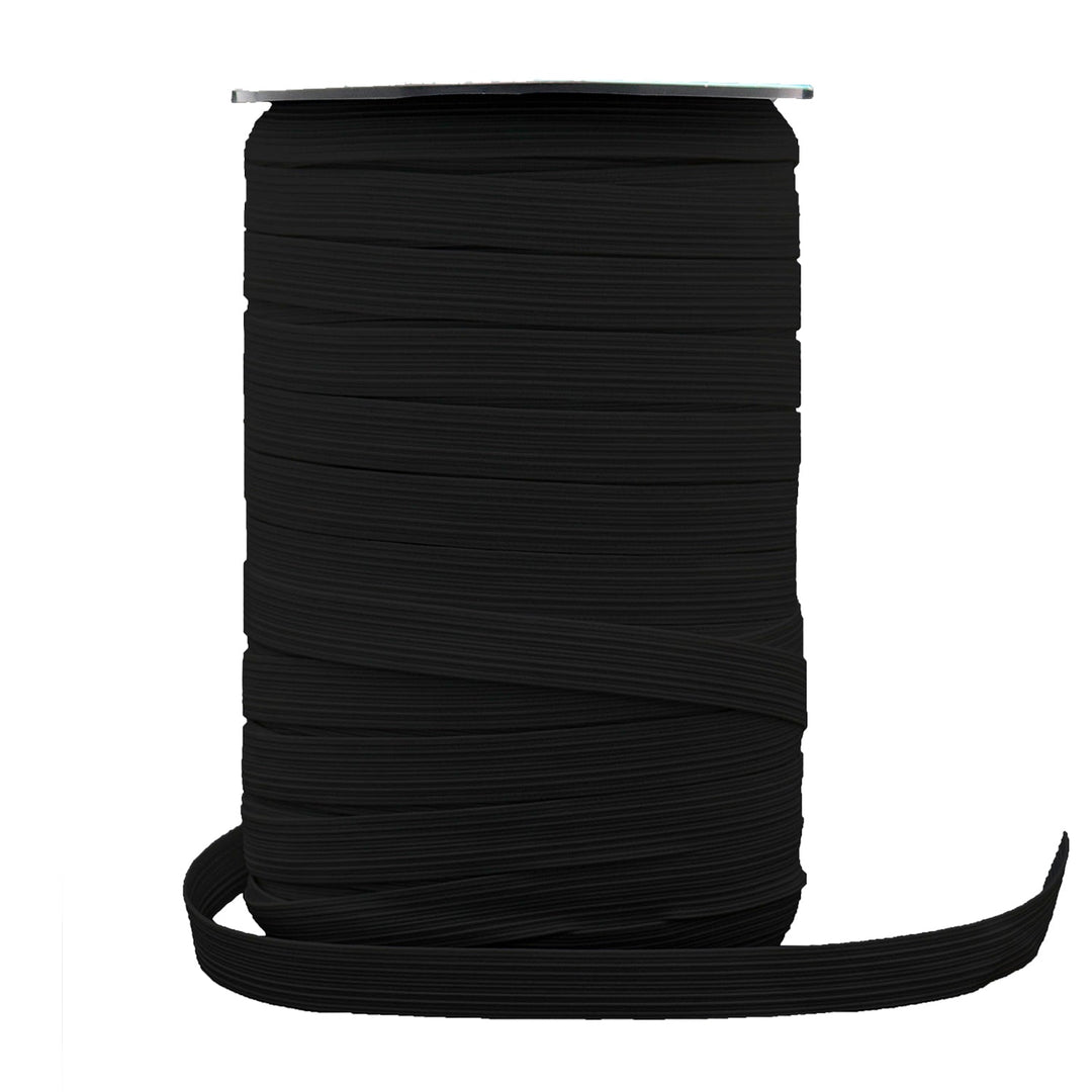 Avanti Heavy Duty Elastic Band,  144 yards,  3/8" inch,  White and Black