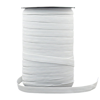 Avanti Heavy Duty Elastic for Sewing and DIY Projects,  144 yds,  1/4" in,  White an
