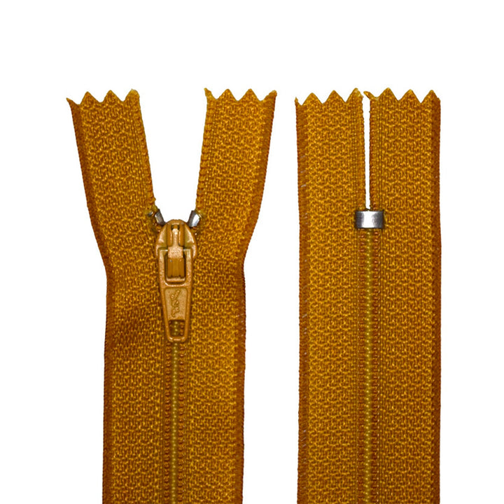 100% Nylon Zippers for sewing crafts, 5" Inch, 1 Piece, Variety of Tape Colors