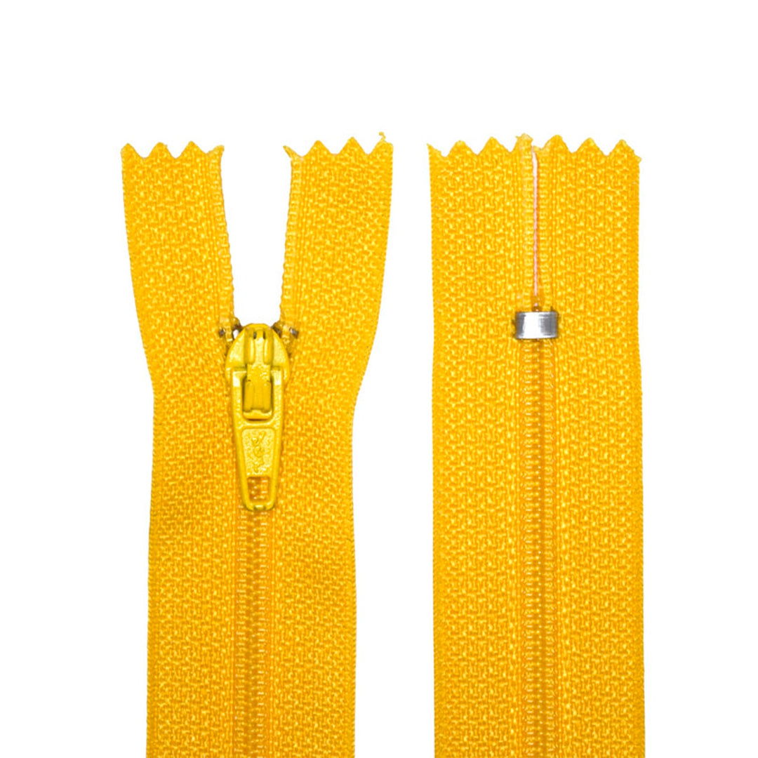 100% Nylon Zippers for Sewing Crafts, 9" inch, 1 Piece, Variety Colors, 6-Pack