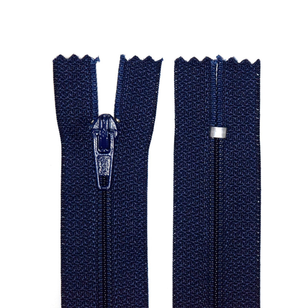 100% Nylon Zippers for sewing crafts, 5" Inch, 1 Piece, Variety of Tape Colors