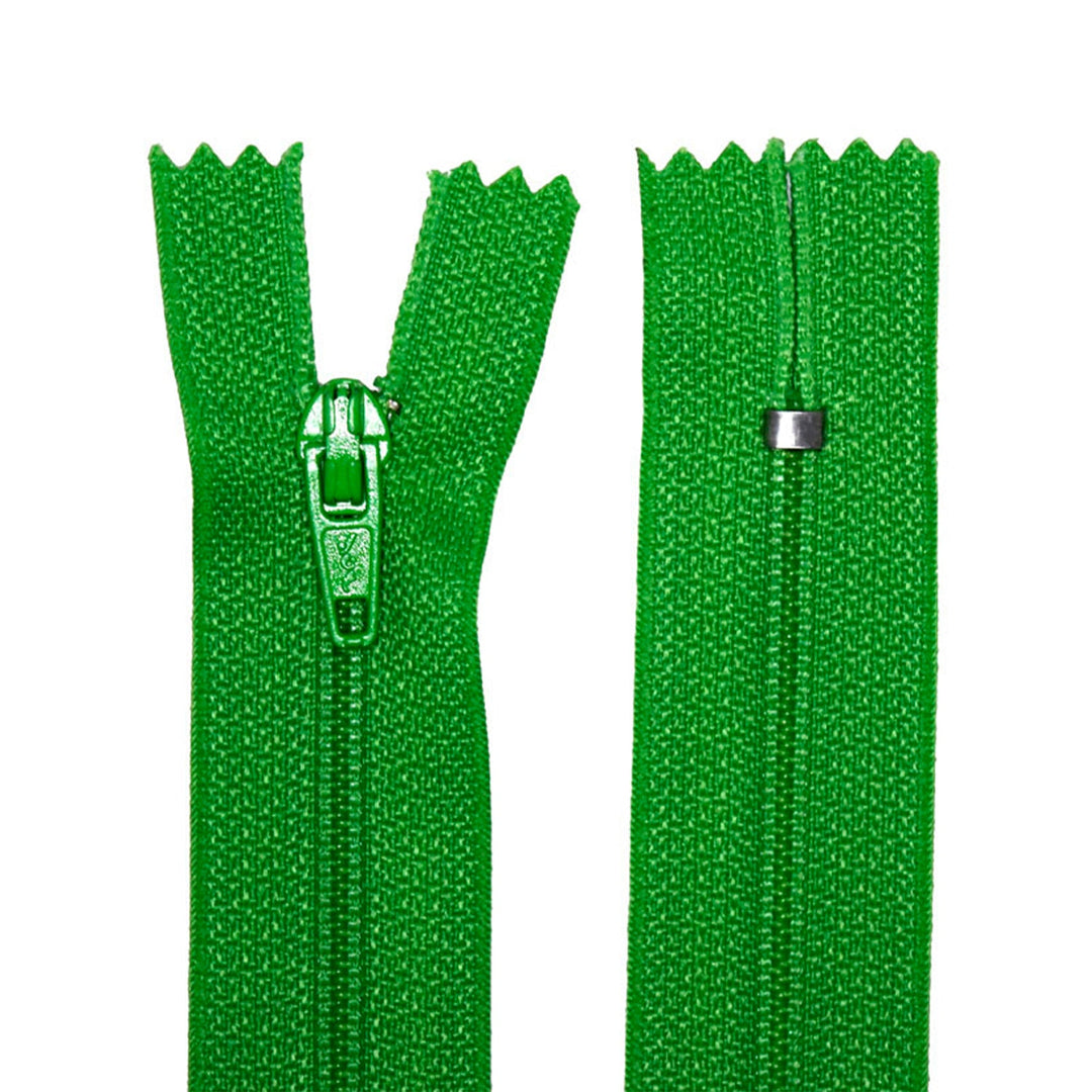 100% Nylon Zippers for sewing crafts, 5" Inch, 1 Piece, Variety of Tape Colors