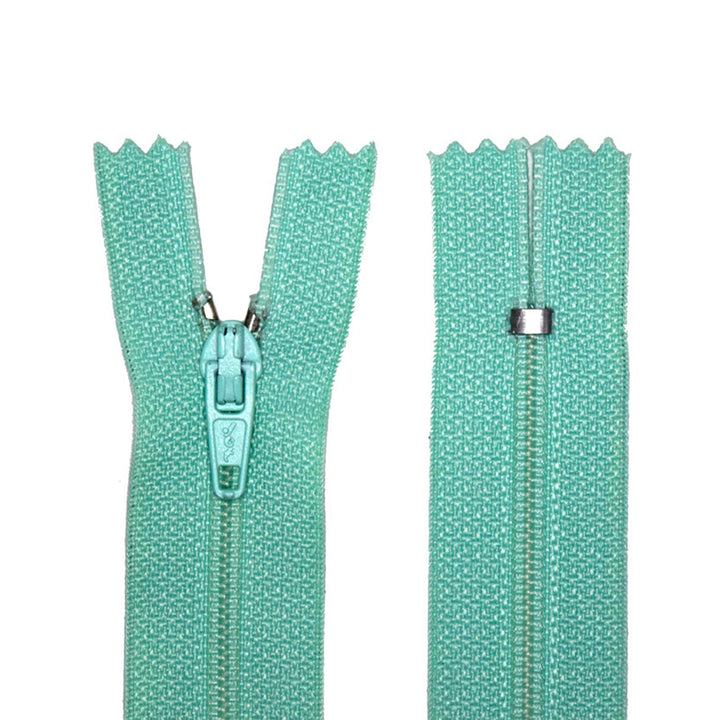 100% Nylon Zippers for sewing crafts, 5" Inch, 1 Piece, Variety of Tape Colors