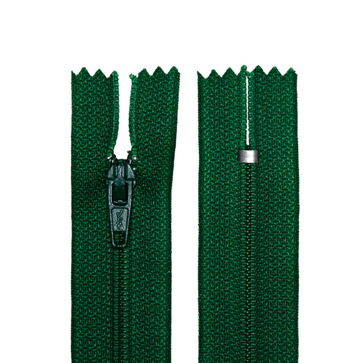 100% Nylon Zippers for sewing crafts, 5" Inch, 1 Piece, Variety of Tape Colors