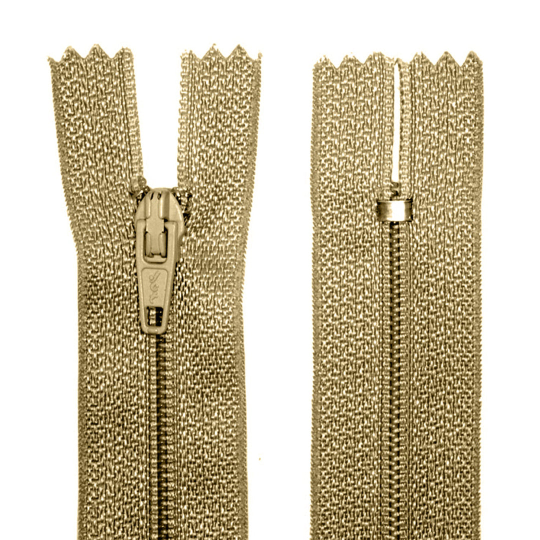 100% Nylon Zippers for Sewing Crafts, 18" inch, 1 Piece, Variety Colors