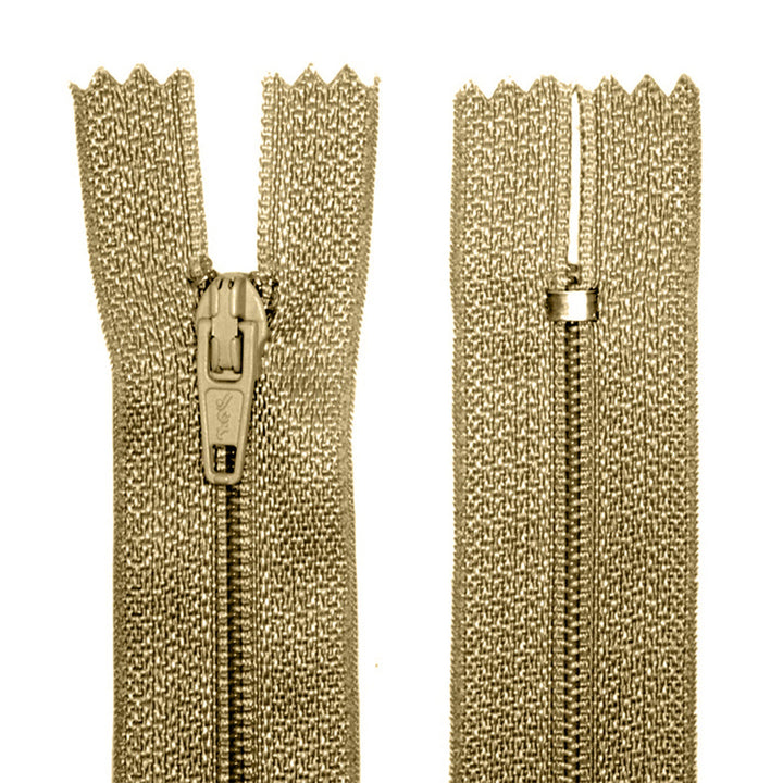 100% Nylon Zippers for Sewing Crafts, 18" inch, 1 Piece, Variety Colors