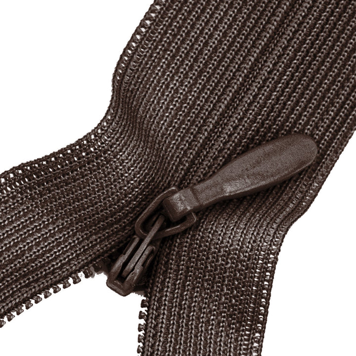 Invisible Zipper 8"  with Metal Slider and Plastic Teeth, Hidden Zippers for Clothes Sew, 1 Piece