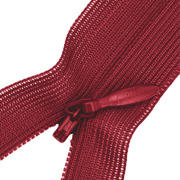 Invisible Zipper 14" with Metal Slider and Plastic Teeth, Hidden Zippers for Clothes Sew, 1 Piece, 6-Pack