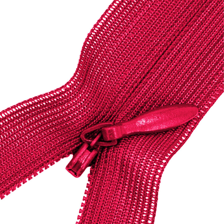 Invisible Zipper 14" with Metal Slider and Plastic Teeth, Hidden Zippers for Clothes Sew, 1 Piece