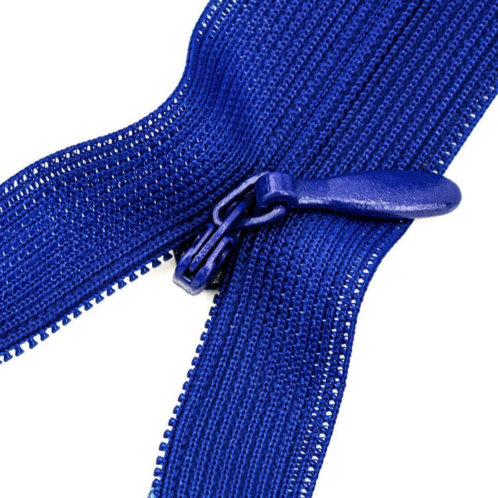 Invisible Zipper 14" with Metal Slider and Plastic Teeth, Hidden Zippers for Clothes Sew, 1 Piece, 6-Pack