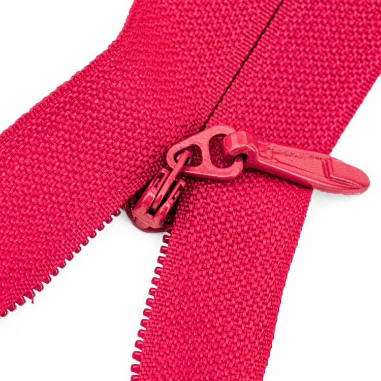 Invisible Zipper 14" with Nylon Fabric, Metal Slider, Hidden Zippers for Clothes Sewing, 1 Piece, 6-Pack