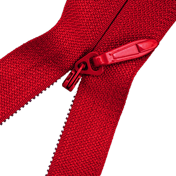 Invisible Zipper 14" with Nylon Fabric, Metal Slider, Hidden Zippers for Clothes Sewing, 1 Piece, 6-Pack