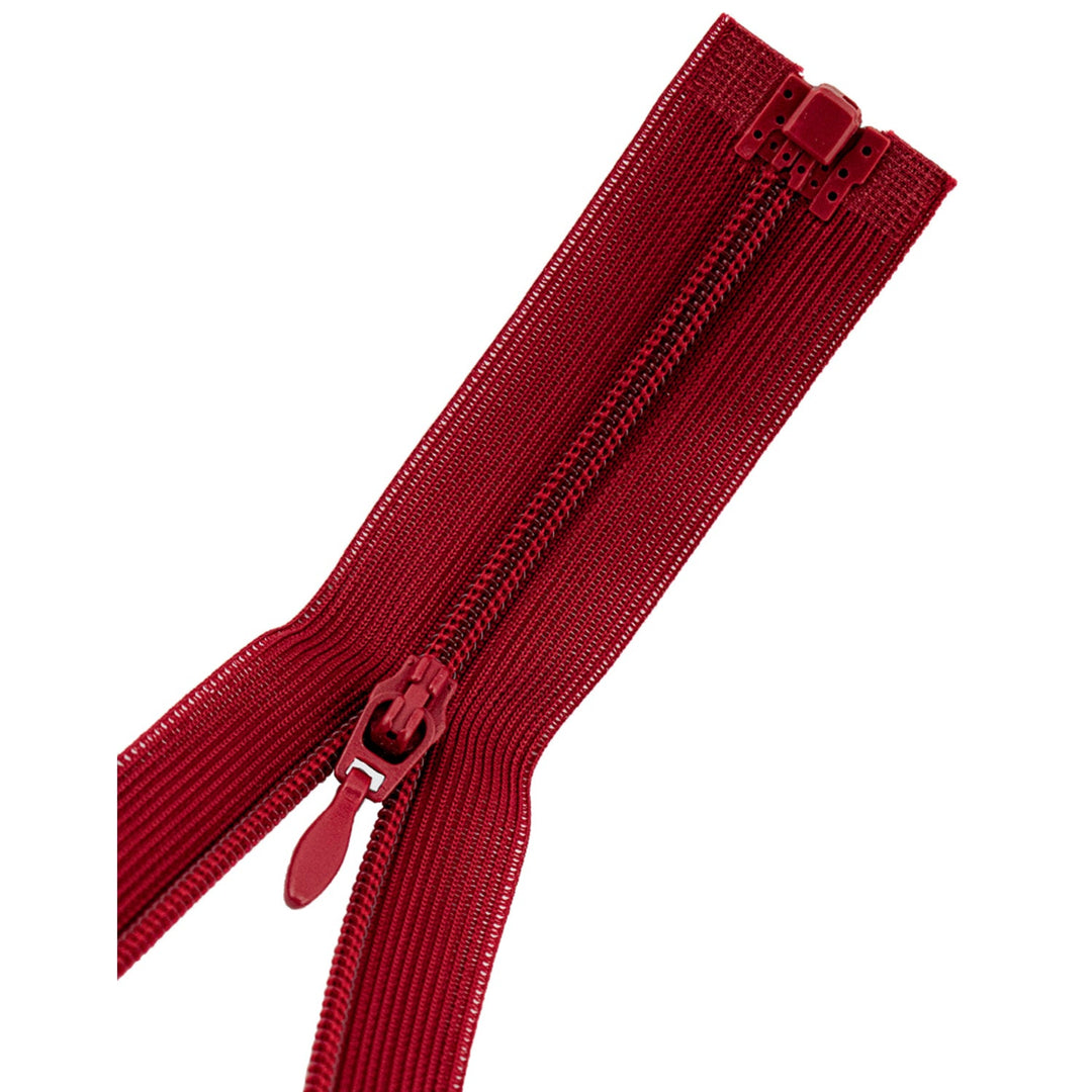 100% Nylon Separating Zipper for Sewing, 24" Inches, 1 Piece, Assorted Colors