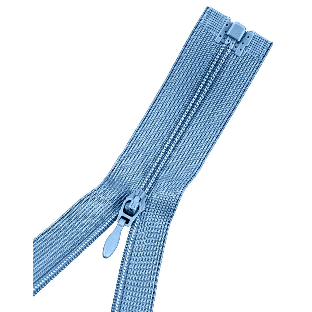 100% Nylon Separating Zipper for Sewing, 24" Inches, 1 Piece, Assorted Colors