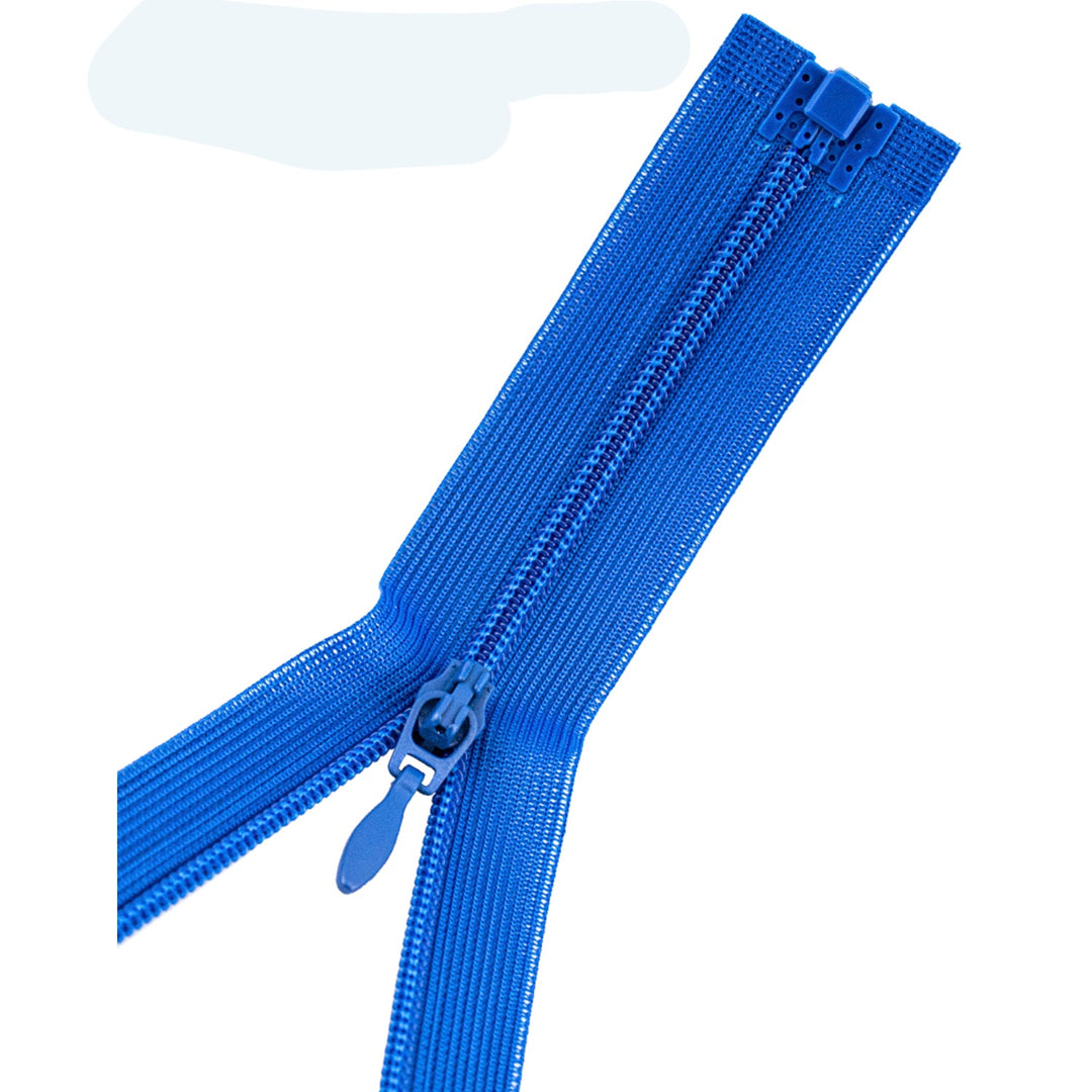 100% Nylon Separating Zipper for Sewing, 24" Inches, 1 Piece, Assorted Colors