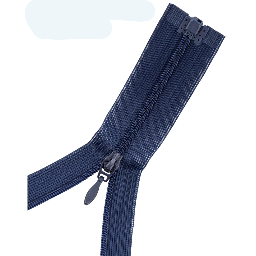 100% Nylon Separating Zipper for Sewing, 24" Inches, 1 Piece, Assorted Colors