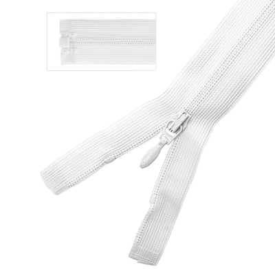 100% Nylon Separating Zipper for Sewing, 14" Inch, 1 Piece, Assorted Colors