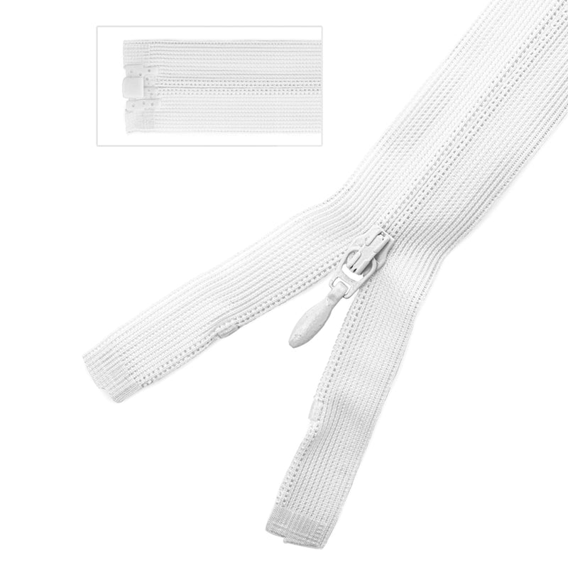 100% Nylon Separating Zipper for Sewing, 14" Inch, 1 Piece, Assorted Colors, 6-Pack