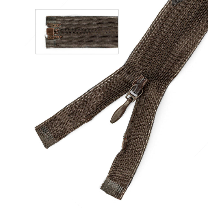 100% Nylon Separating Zipper for Sewing, 14" Inch, 1 Piece, Assorted Colors, 6-Pack