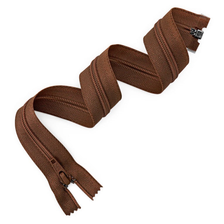 100% Polyester Zippers for Sewing, 18" inches, 1 Piece, 6-Pack