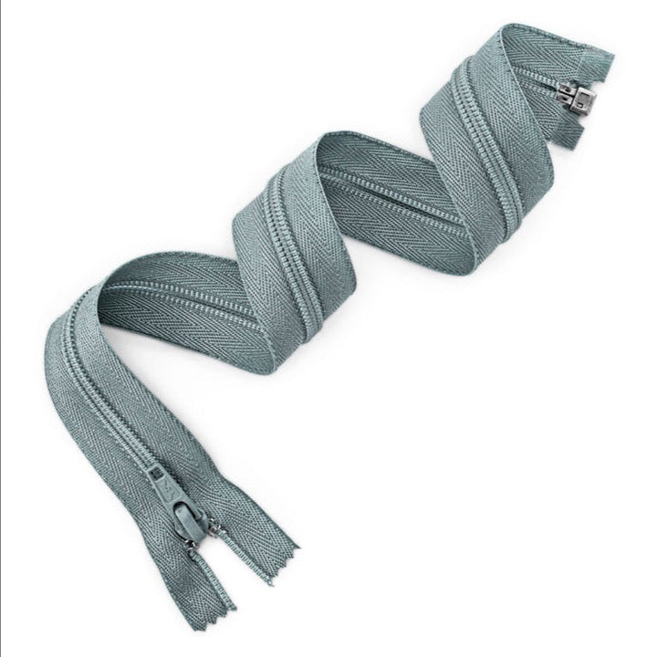 100% Polyester Zippers for Sewing, 18" inches, 1 Piece, 6-Pack