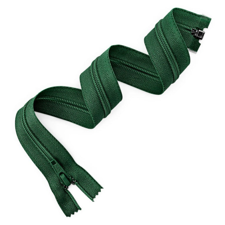 100% Polyester Zippers for Sewing, 24" inches, 1 Piece, 6-Pack