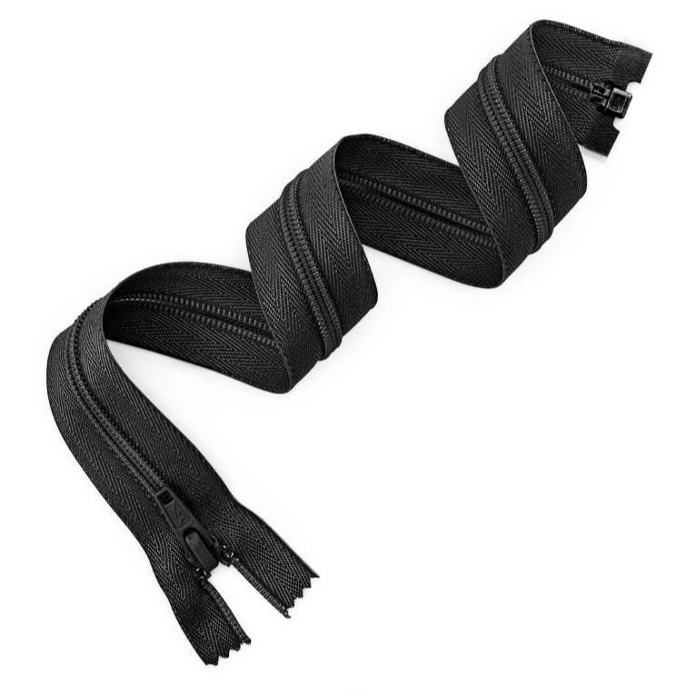 100% Polyester Zippers for Sewing, 24" inches, 1 Piece