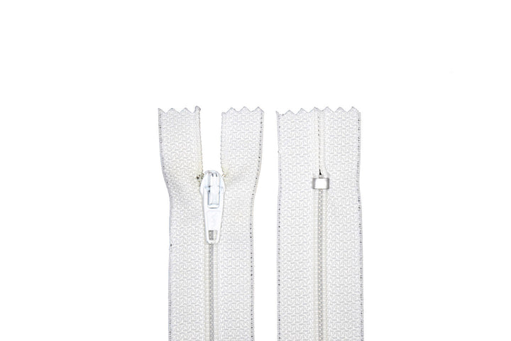 100% Nylon Zippers for Sewing Crafts, 22" inch, 1 Piece, Variety Colors, 6-Pack