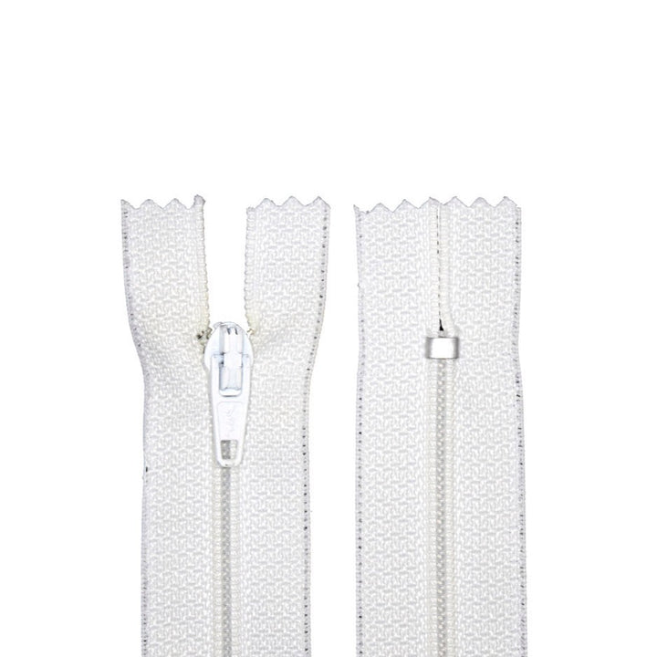 100% Nylon Zippers for Sewing Crafts, 12" inch, 1 Piece, Variety Colors, 6-Pack