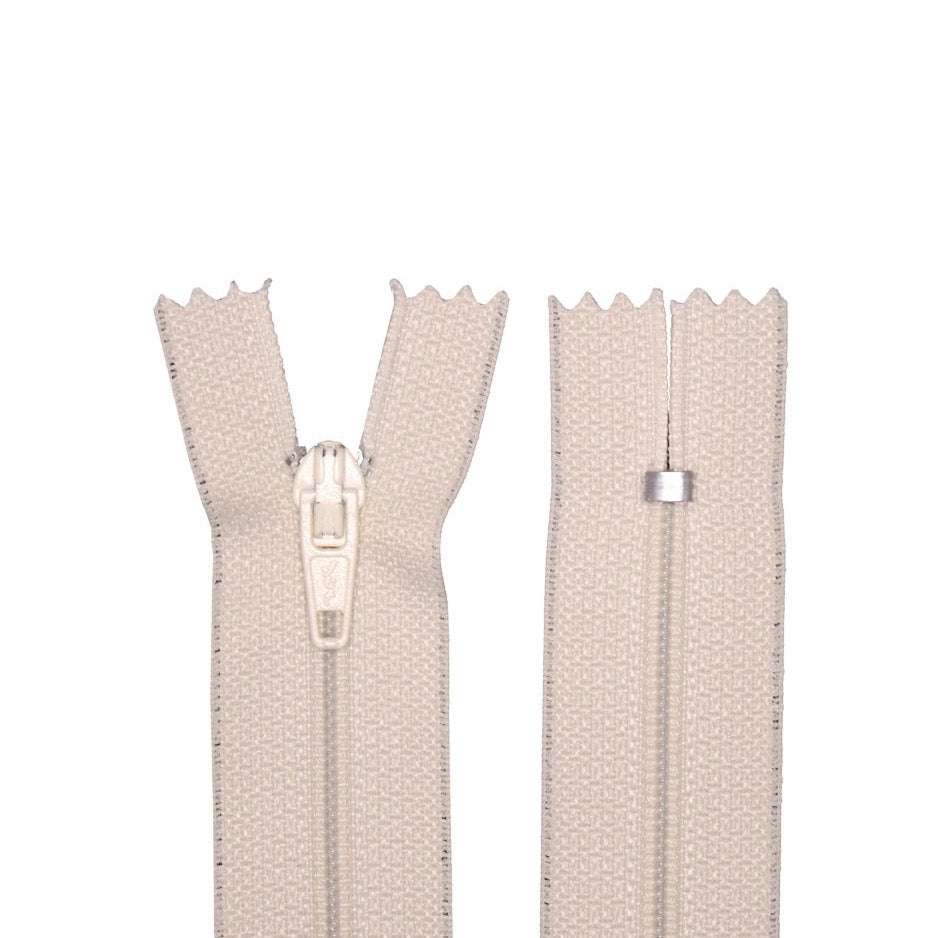 100% Nylon Zippers for Sewing Crafts, 18" inch, 1 Piece, Variety Colors, 6-Pack