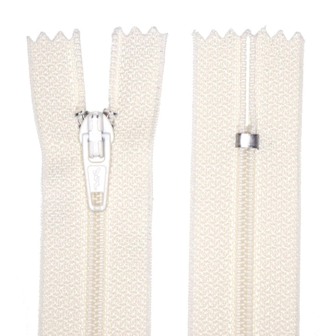 100% Nylon Zippers for Sewing Crafts, 18" inch, 1 Piece, Variety Colors