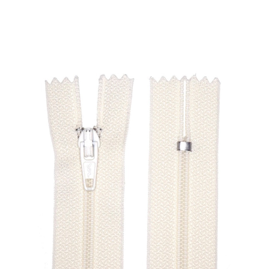 100% Nylon Zippers for Sewing Crafts, 18" inch, 1 Piece, Variety Colors, 6-Pack