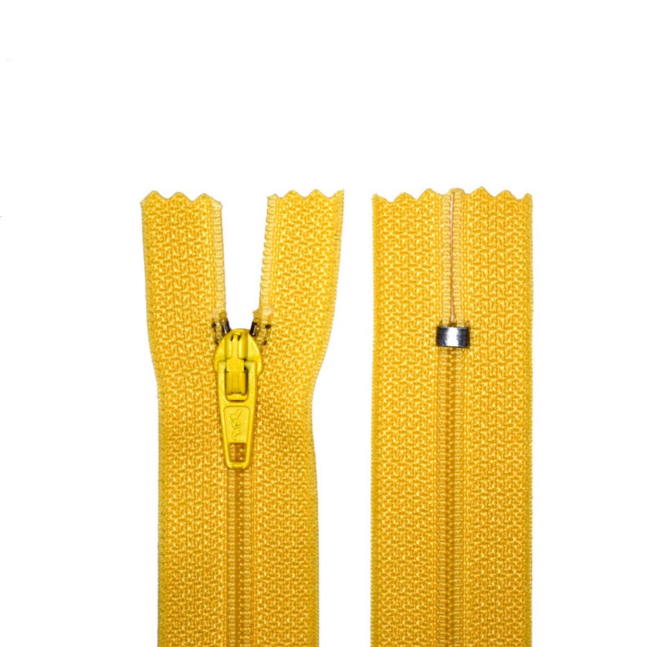 100% Nylon Zippers for Sewing Crafts, 12" inch, 1 Piece, Variety Colors, 6-Pack