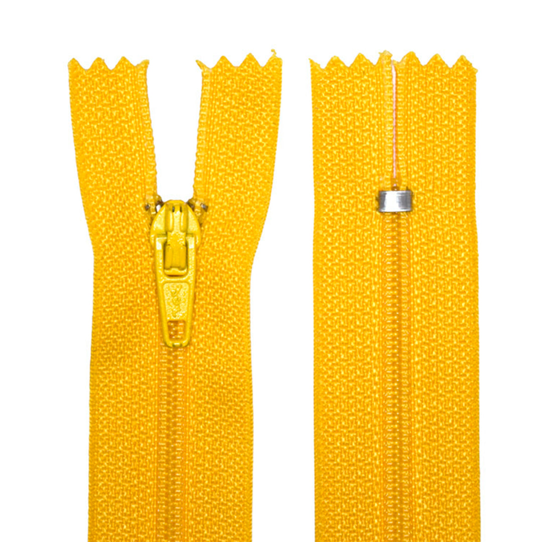 100% Nylon Zippers for Sewing Crafts, 18" inch, 1 Piece, Variety Colors