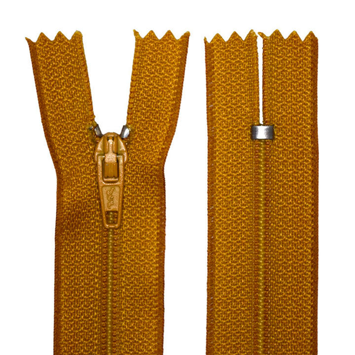 100% Nylon Zippers for Sewing Crafts, 18" inch, 1 Piece, Variety Colors