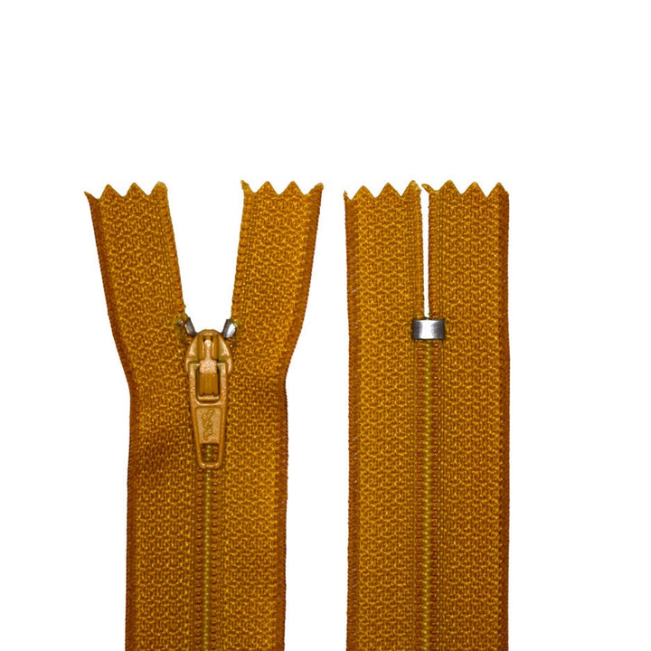 100% Nylon Zippers for Sewing Crafts, 18" inch, 1 Piece, Variety Colors, 6-Pack