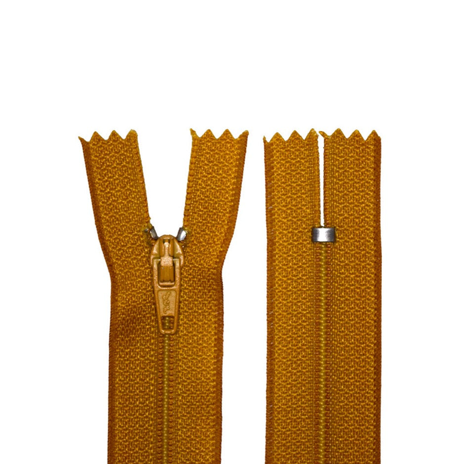 100% Nylon Zippers for Sewing Crafts, 12" inch, 1 Piece, Variety Colors, 6-Pack