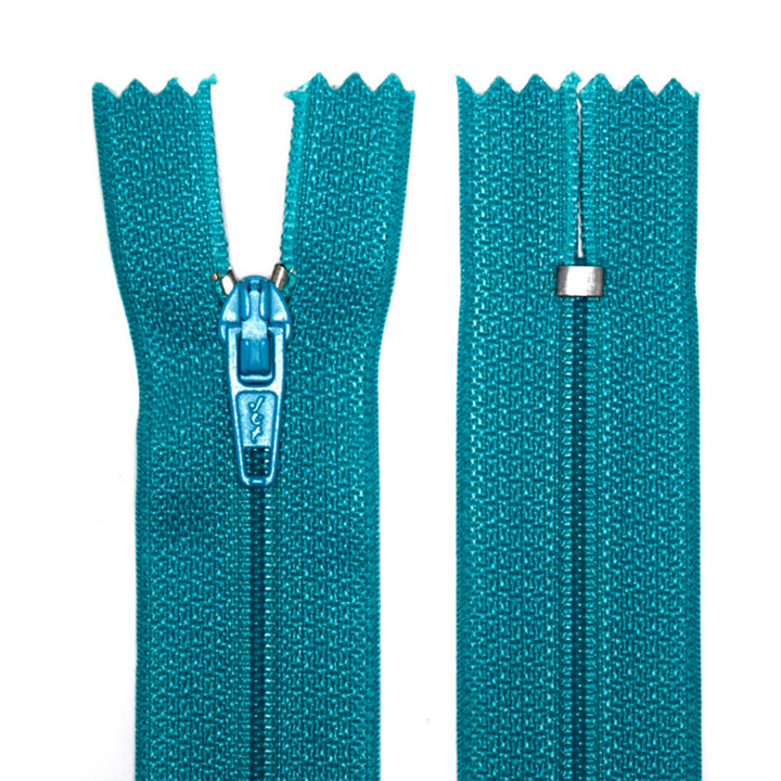 100% Nylon Zippers for Sewing Crafts, 18" inch, 1 Piece, Variety Colors