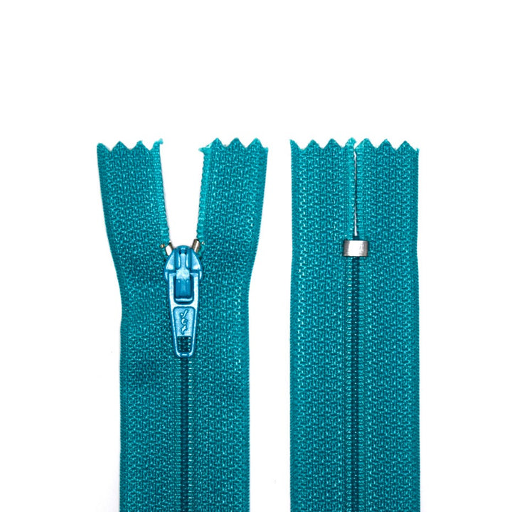 100% Nylon Zippers for Sewing Crafts, 12" inch, 1 Piece, Variety Colors, 6-Pack