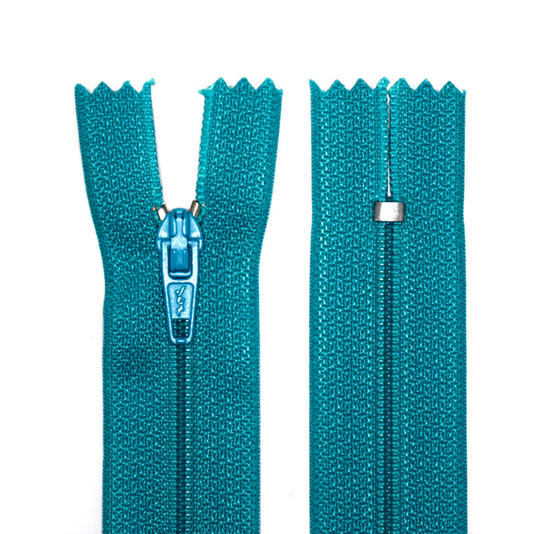 100% Nylon Zippers for Sewing Crafts, 20" inch, 1 Piece, Variety Colors