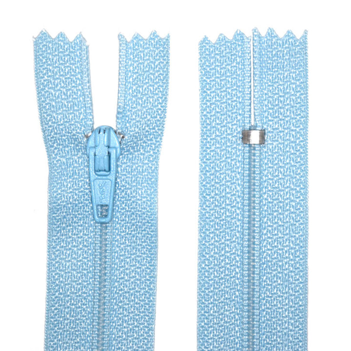 100% Nylon Zippers for Sewing Crafts, 18" inch, 1 Piece, Variety Colors