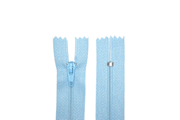 100% Nylon Zippers for Sewing Crafts, 12" inch, 1 Piece, Variety Colors